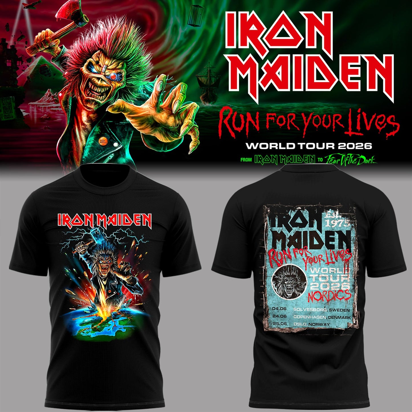 Limited Edition Run For Your Lives 2026 At Sölvesborg Sweden Shirt | SG11
