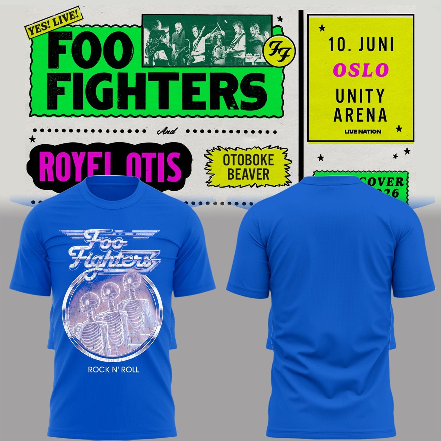 Limited Edition Take Cover Tour 2026 TShirt