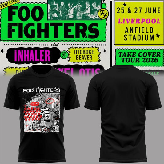 Limited Edition Take Cover Tour 2026 Shirt | DJ76