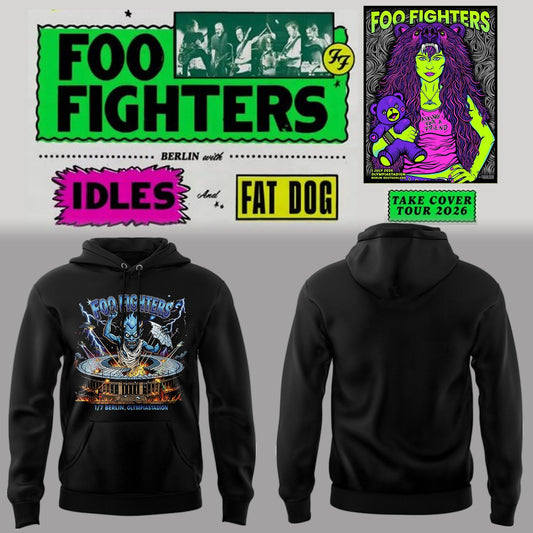 Foo Fighters "Take Cover Tour 2026" Hoodie