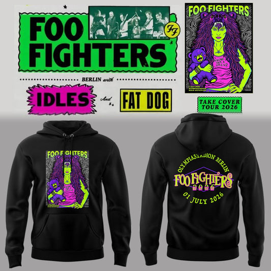 Foo Fighters "Take Cover Tour 2026" Hoodie | CZ93