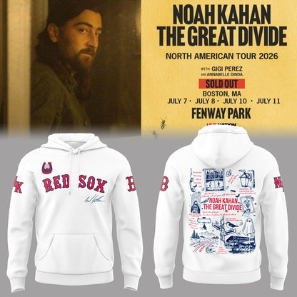 Limited Editon The Great Divide Tour At Fenway Park Boston Hoodie | TM34