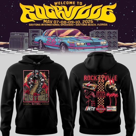 Guns N' Roses Welcome to Rockville, FL Hoodie | AG67