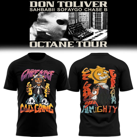 Don Toliver OCTANE Tour 2026 Concert T-Shirt - Limited Edition Collectible