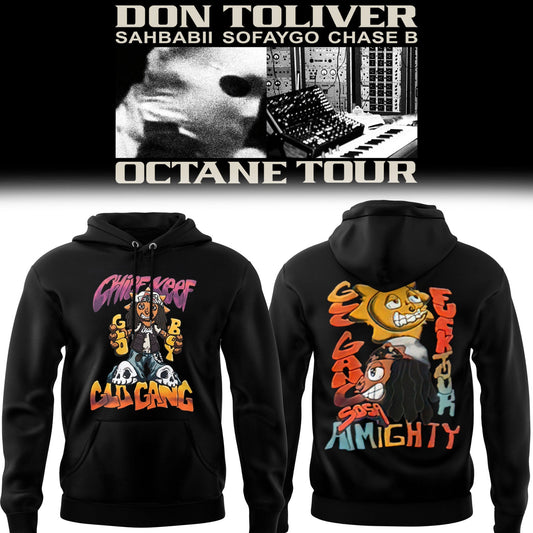Don Toliver OCTANE Tour 2026 Hoodie - Fan Merchandise