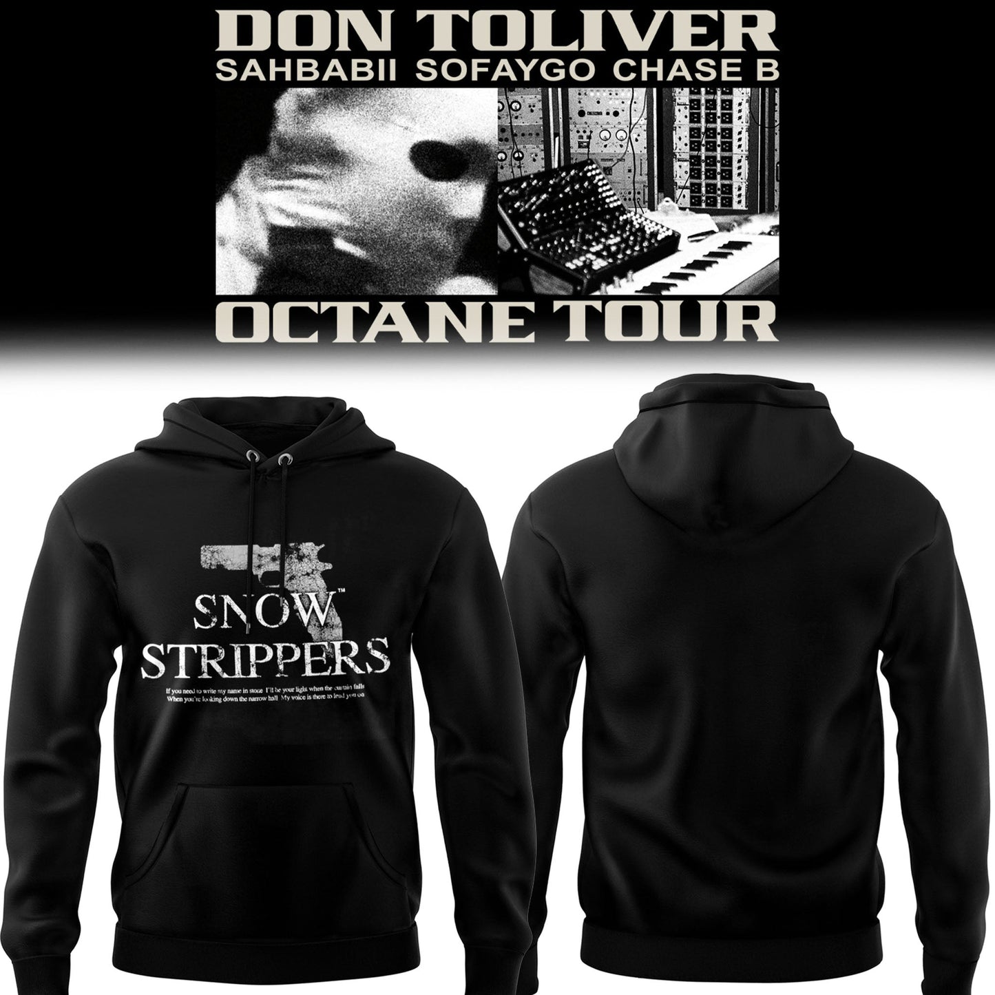 Limited Edition Don Toliver OCTANE Tour 2026 Fan Hoodie