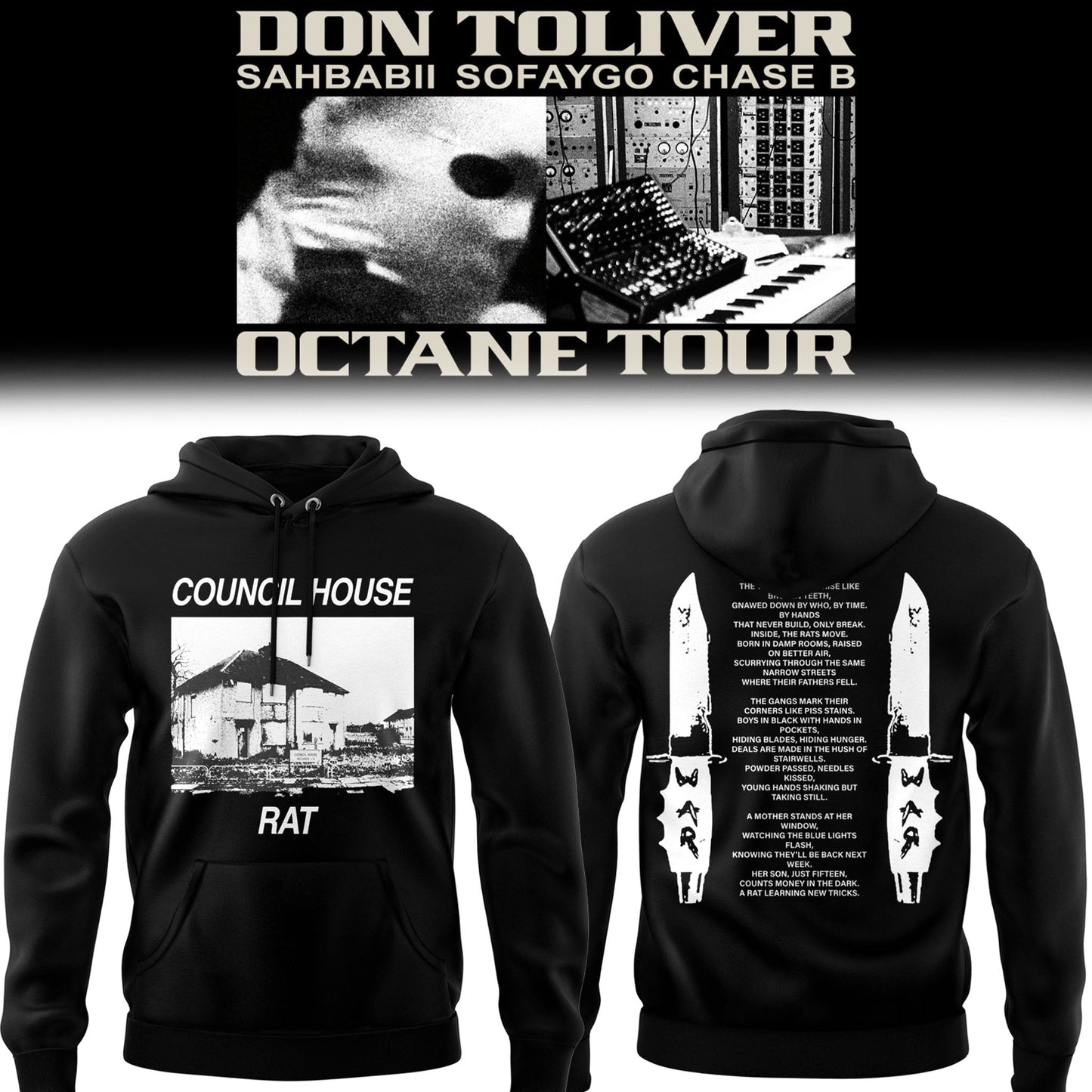 Don Toliver OCTANE Tour 2026 Tour Hoodie - Concert Merch