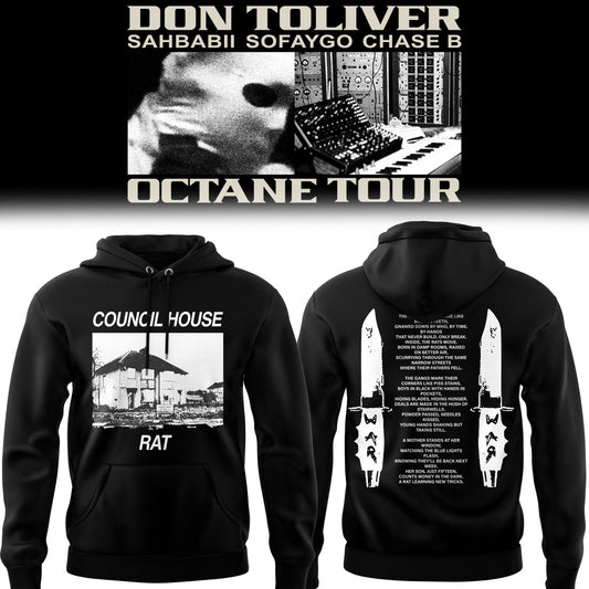 Don Toliver OCTANE Tour 2026 Tour Hoodie - Concert Merch