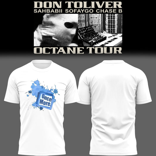 Limited Edition Don Toliver OCTANE Tour 2026 Concert T-Shirt - Apparel