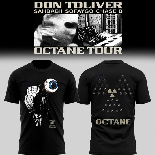 Don Toliver OCTANE Tour 2026 T-Shirt - Concert Merch