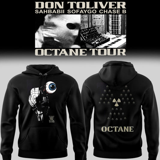 Don Toliver OCTANE Tour 2026 Hoodie - Concert Merchandise