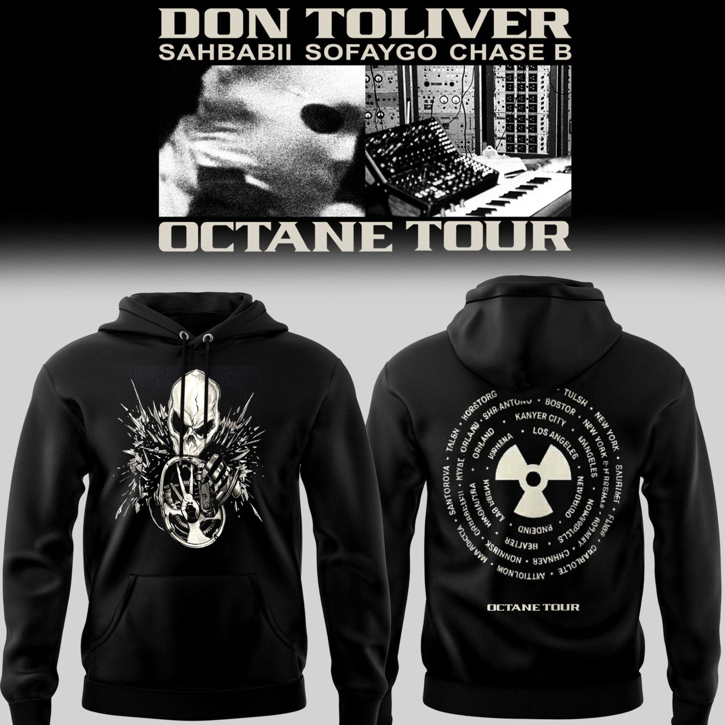 Don Toliver OCTANE Tour 2026 Hoodie - Limited Edition Fan Apparel