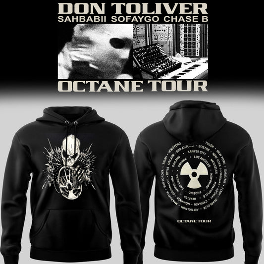 Don Toliver OCTANE Tour 2026 Hoodie - Limited Edition Fan Apparel