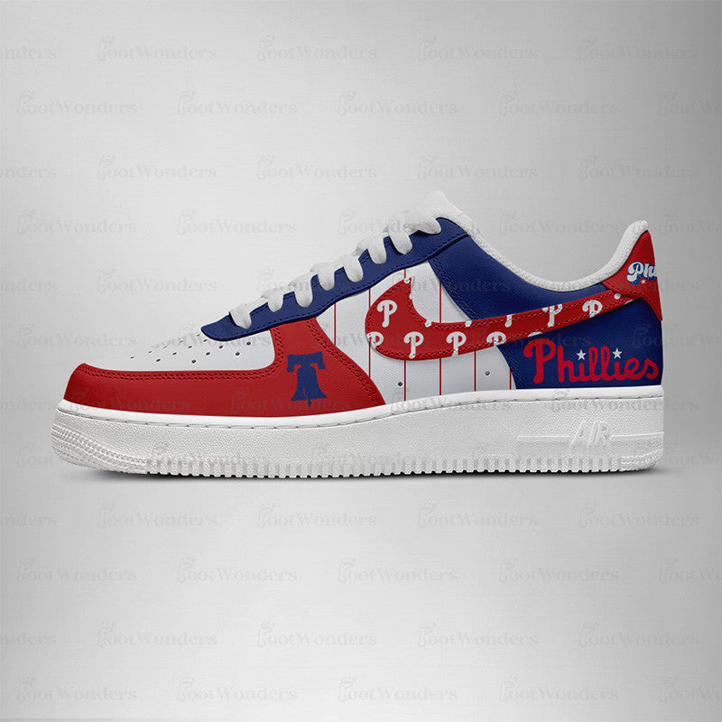 Philadelphia Phillies MLB AF1 Low Top Shoes | FW79