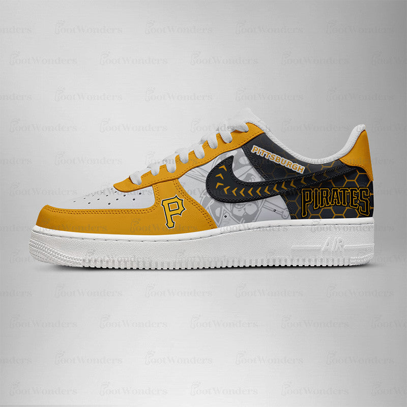 Pittsburgh Pirates MLB AF1 Low Top Shoes | RC28
