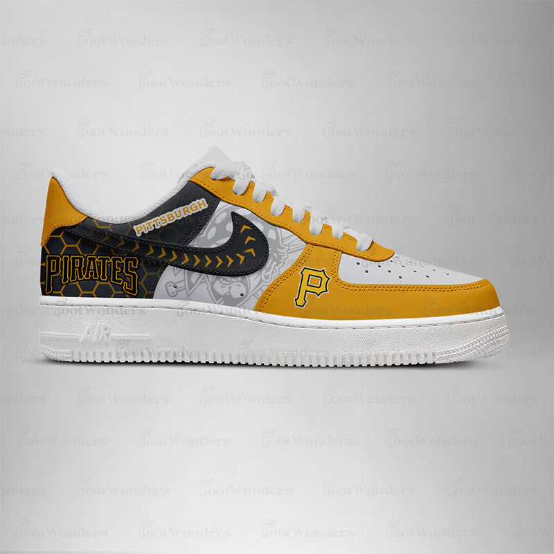 Pittsburgh Pirates MLB AF1 Low Top Shoes | RC28