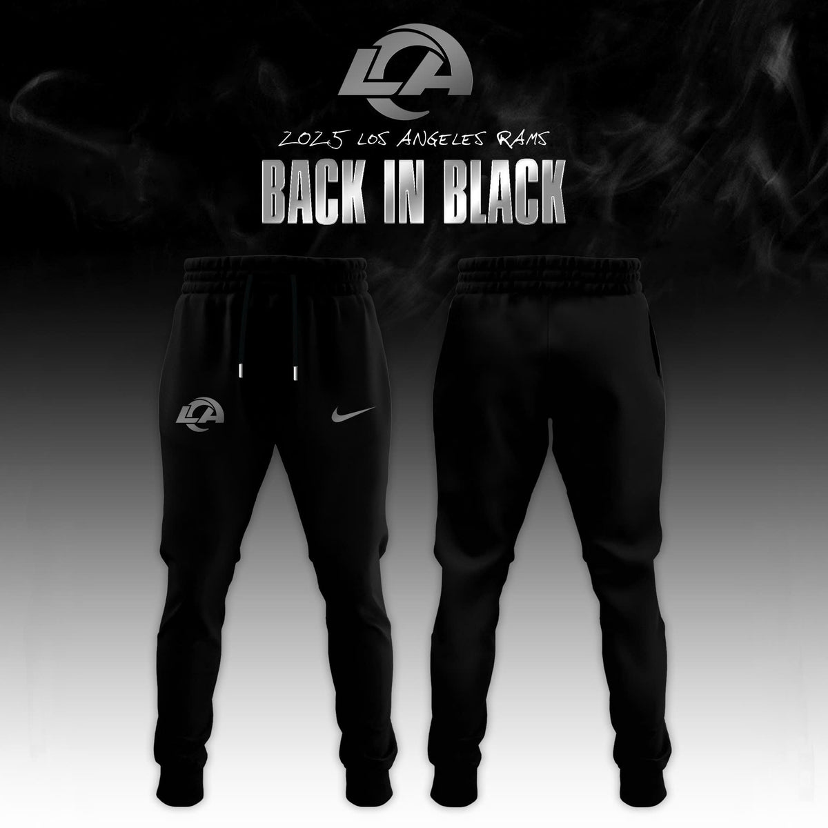Los Angeles Rams ‘Back in Black’ Special Edition Hoodie