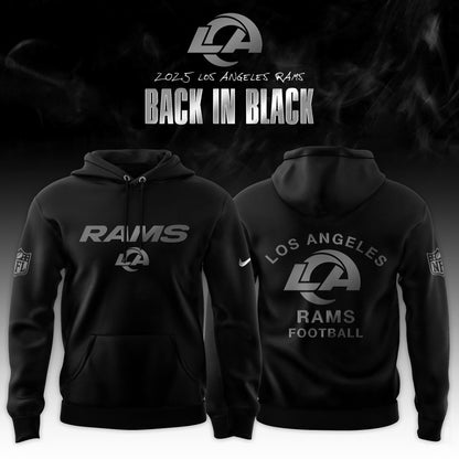 Los Angeles Rams ‘Back in Black’ Special Edition Hoodie