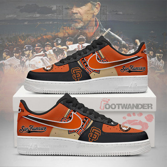 San Francisco Giants MLB AF1 Low Top Shoes | JF67
