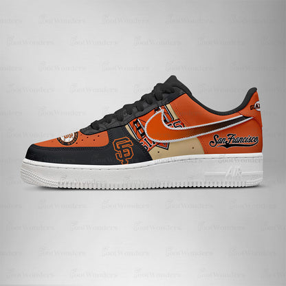 San Francisco Giants MLB AF1 Low Top Shoes | JF67