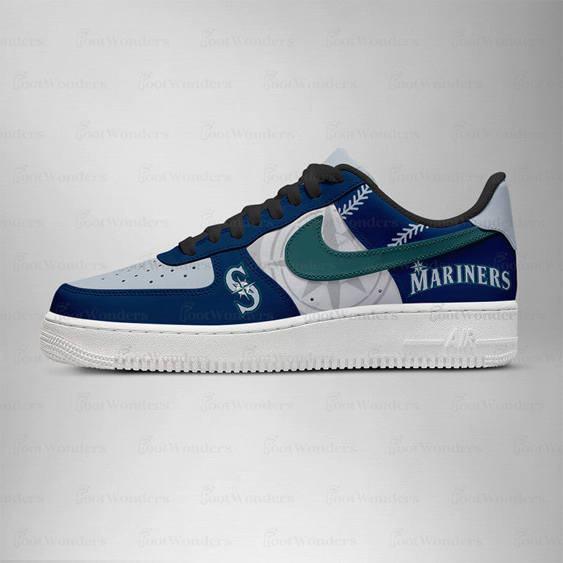 Seattle Mariners MLB AF1 Low Top Shoes | BV62