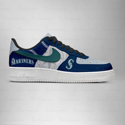 Seattle Mariners MLB AF1 Low Top Shoes | BV62