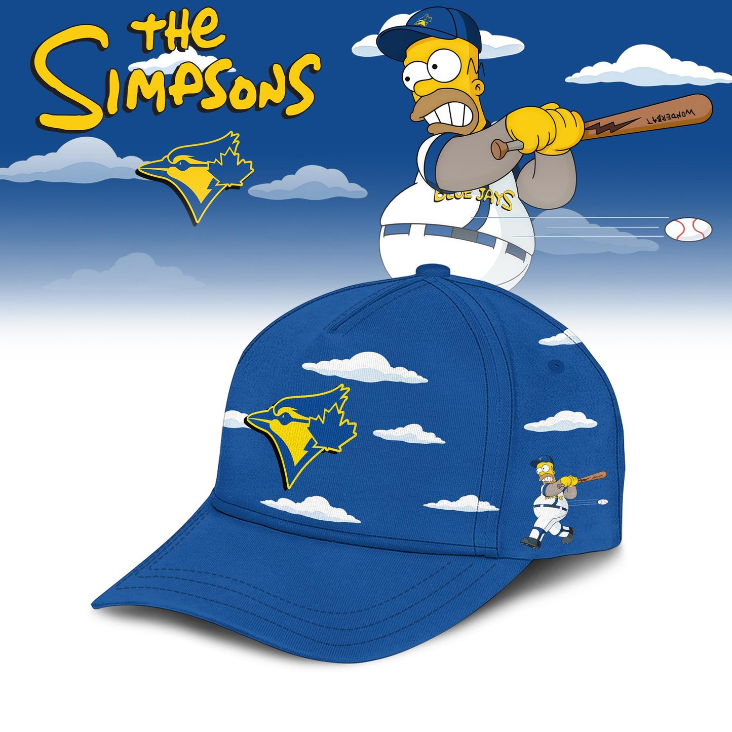 Toronto Blue Jays x The Simpsons 2026 Limited Edition Jersey
