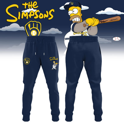 Milwaukee Brewers x The Simpsons 2026 Limited Edition Jersey