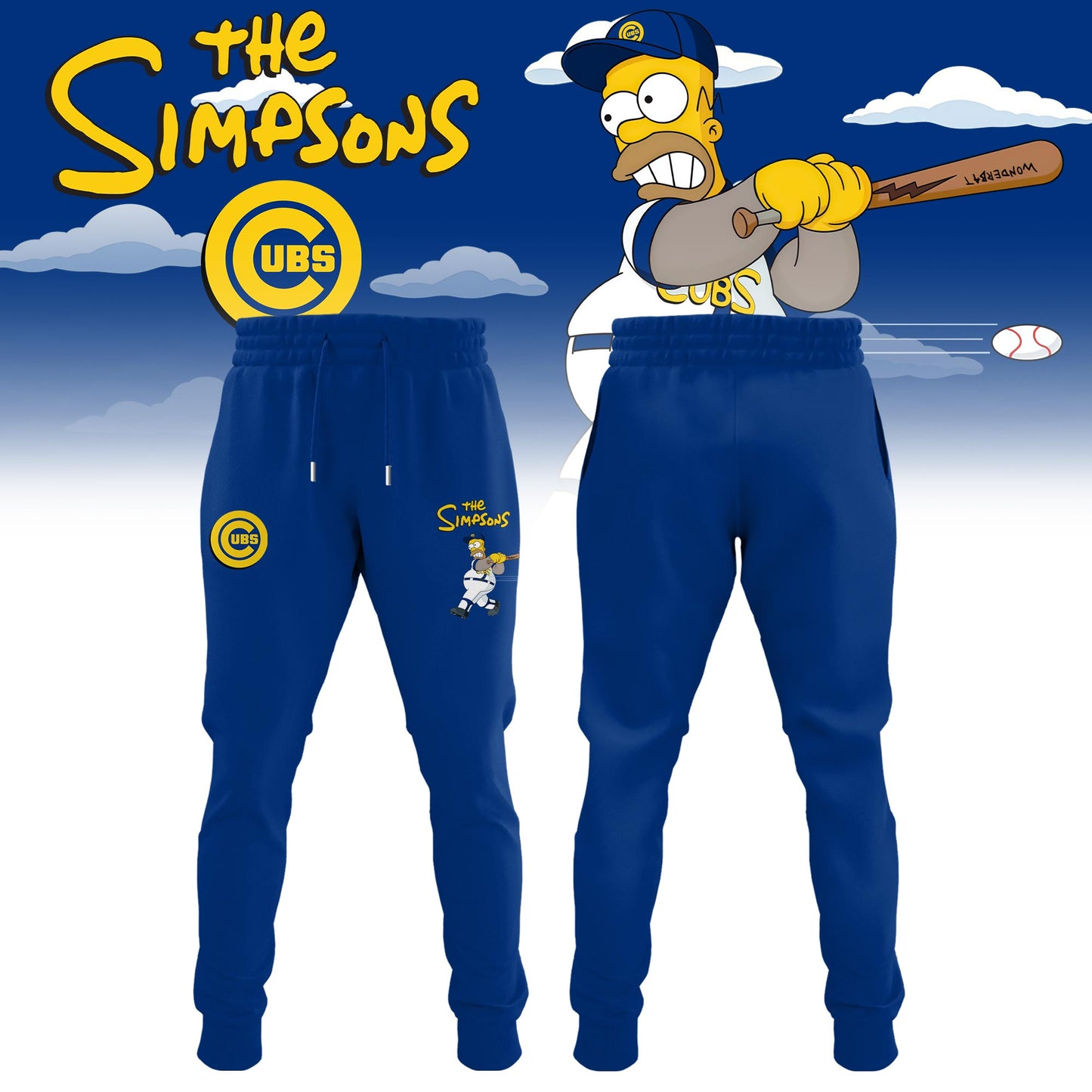 Chicago Cubs x The Simpsons 2026 Limited Edition Jersey