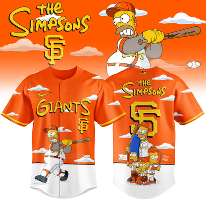 San Francisco Giants x The Simpsons 2026 Limited Edition Jersey
