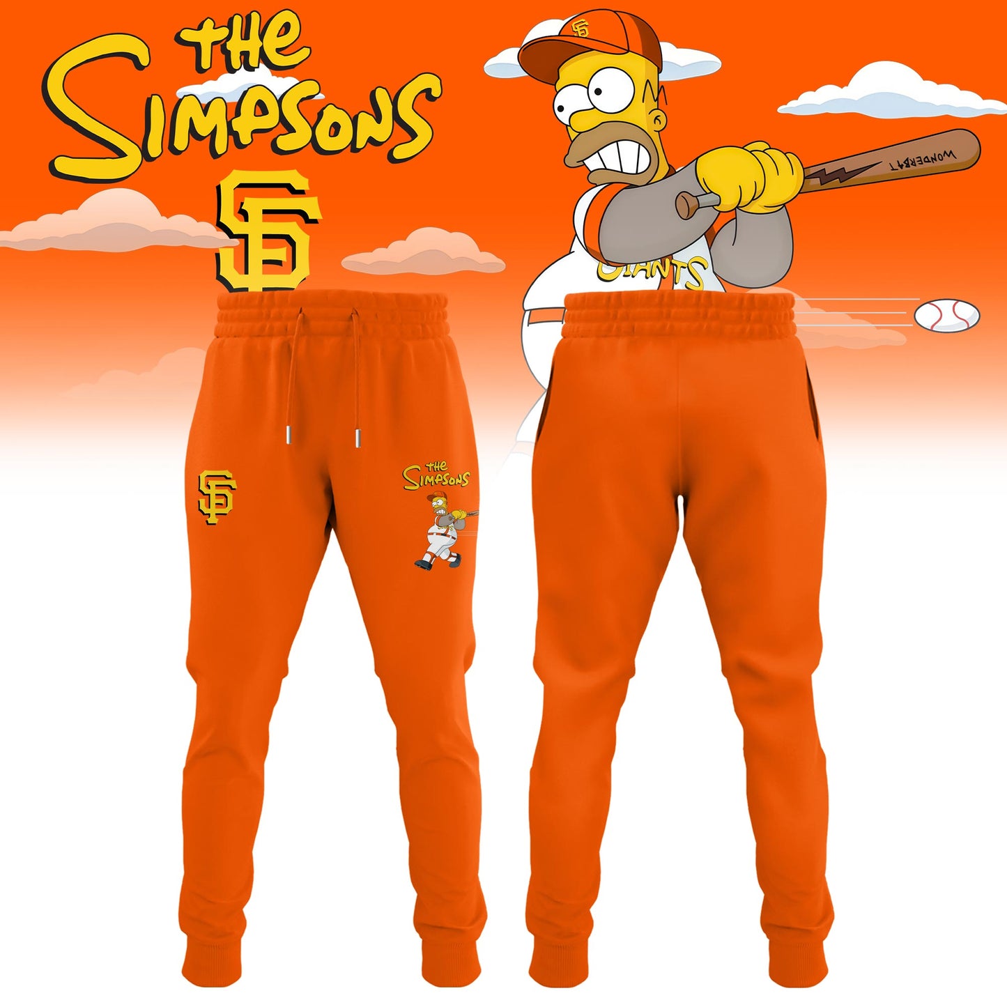 San Francisco Giants x The Simpsons 2026 Limited Edition Jersey
