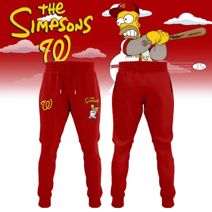 Washington Nationals x The Simpsons 2026 Limited Edition Jersey