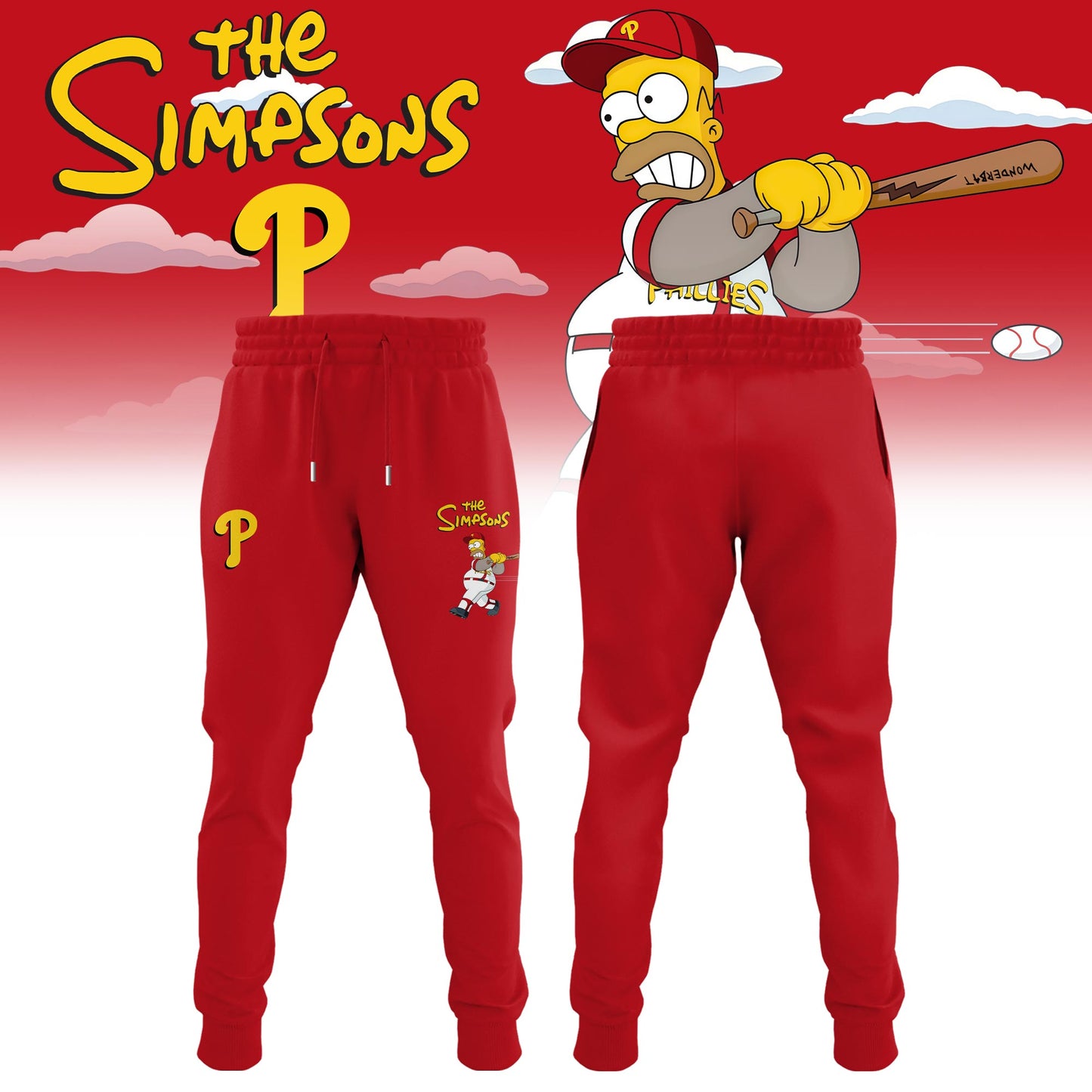 Philadelphia Phillies x The Simpsons 2026 Limited Edition Jersey