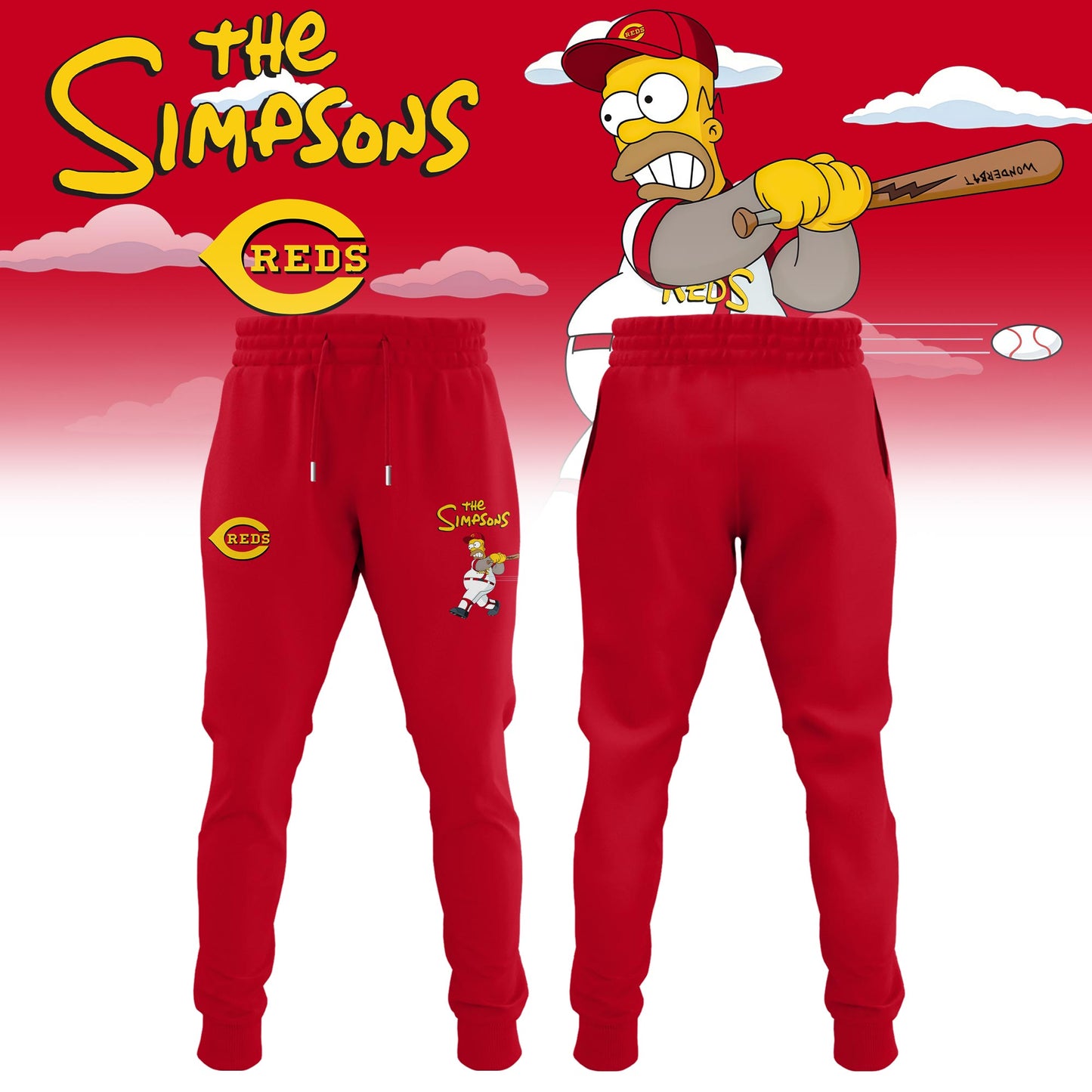 Cincinnati Reds x The Simpsons 2026 Limited Edition Jersey