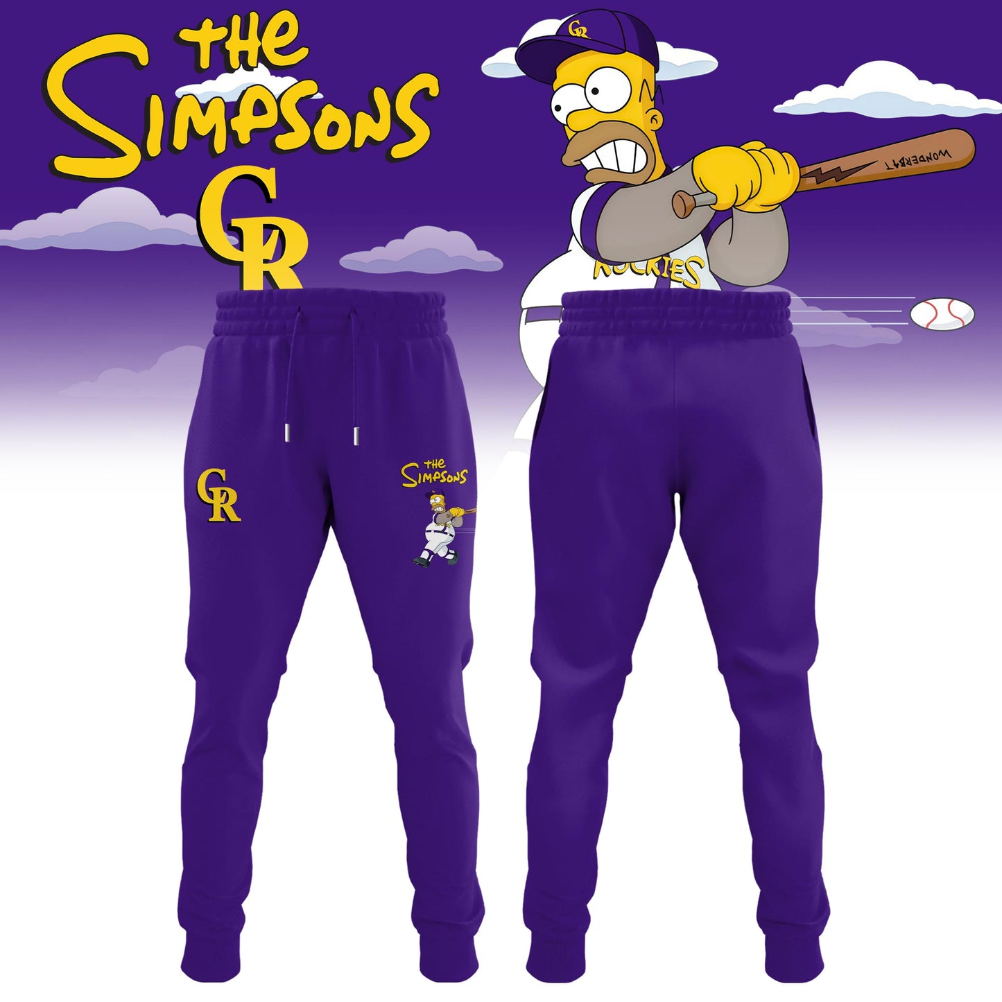 Colorado Rockies x The Simpsons 2026 Limited Edition Jersey