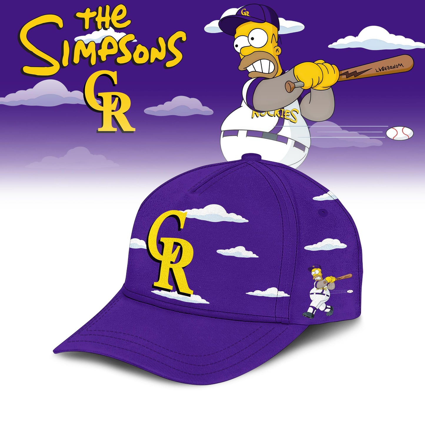 Colorado Rockies x The Simpsons 2026 Limited Edition Jersey