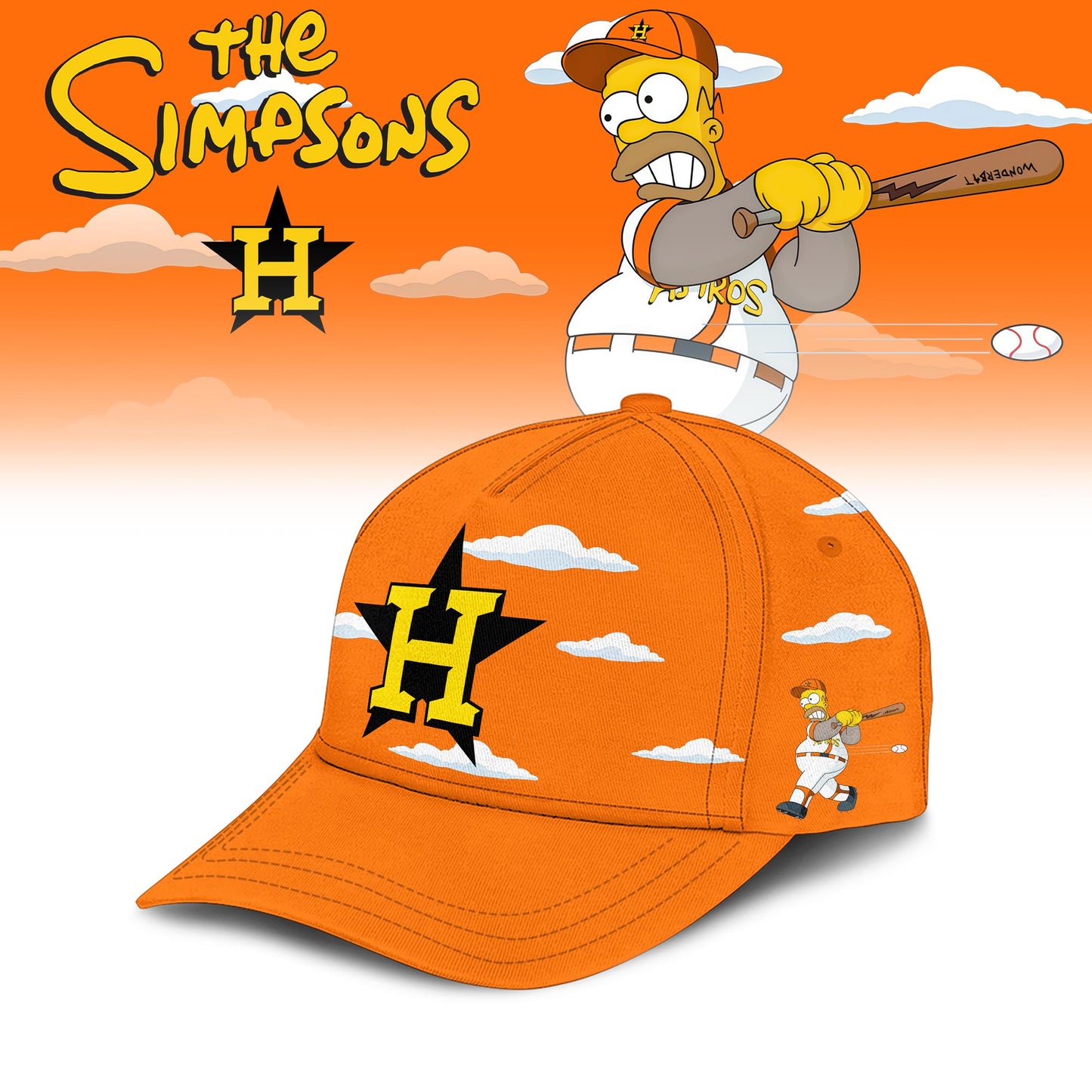 Houston Astros x The Simpsons 2026 Limited Edition Jersey