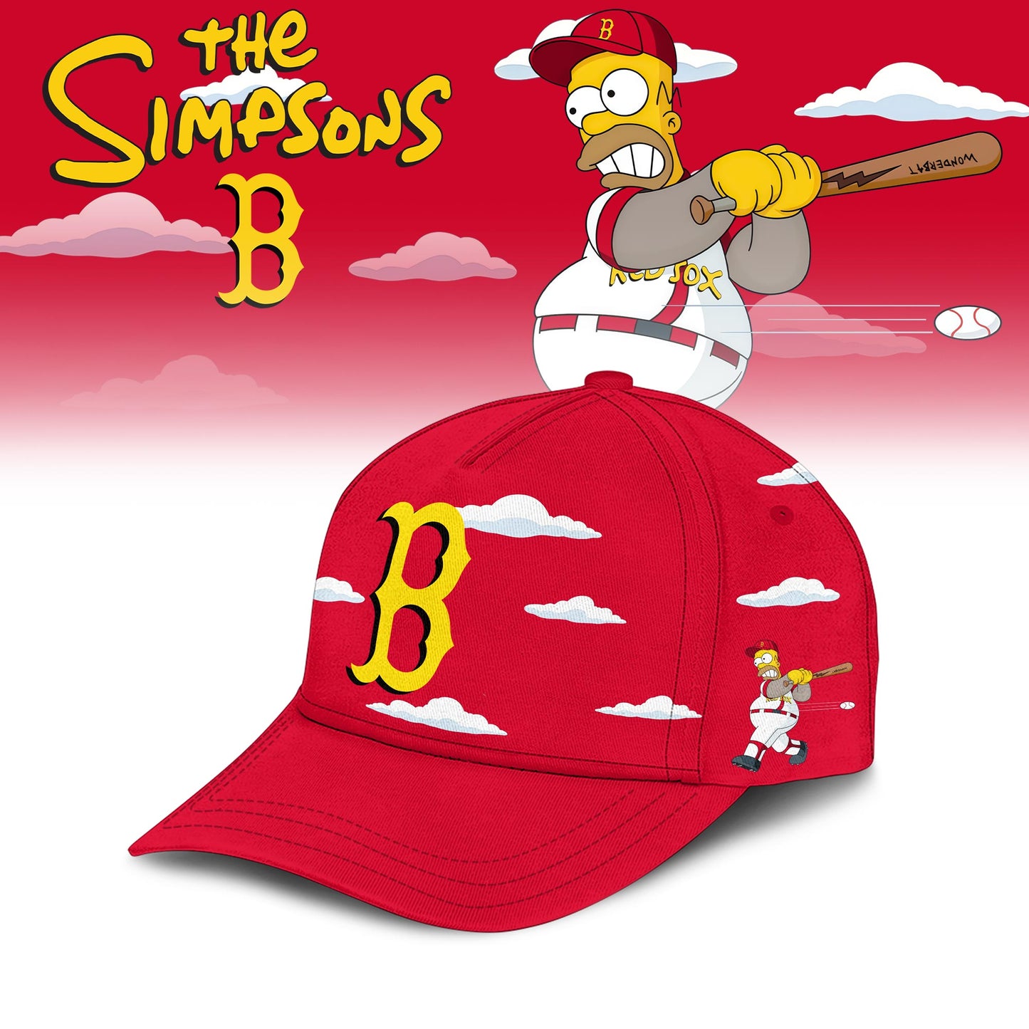 Boston Red Sox x The Simpsons 2026 Limited Edition Jersey