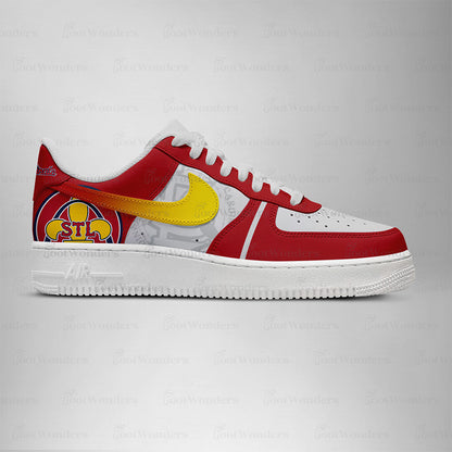 St. Louis Cardinals MLB AF1 Low Top Shoes | ME15