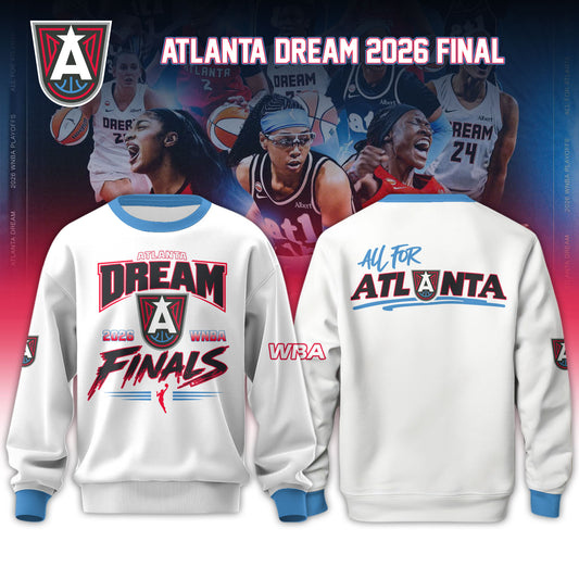 Atlanta Dream 2026 WNBA Finals White Sweatshirt Limited Edition
