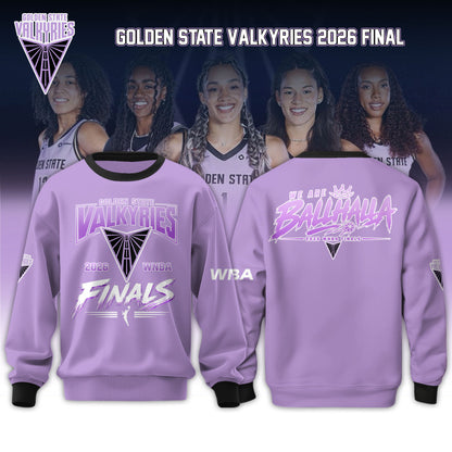 Valkyries 2026 WNBA Finals Sweatshirt Limited Edition Pink