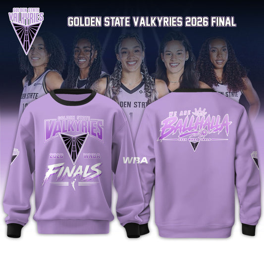 Valkyries 2026 WNBA Finals Sweatshirt Limited Edition Pink
