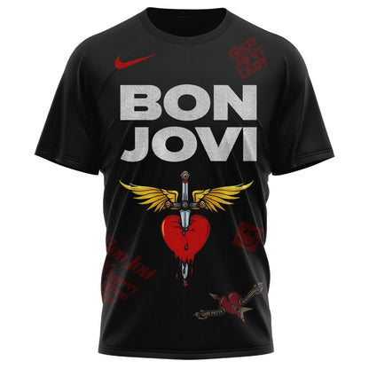 Bon Jovi The Forever Tour Limited Edition T-Shirt Rock Band Merchandise
