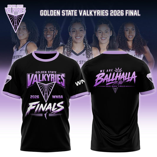 Valkyries 2026 WNBA Finals Tshirt Limited Edition Black