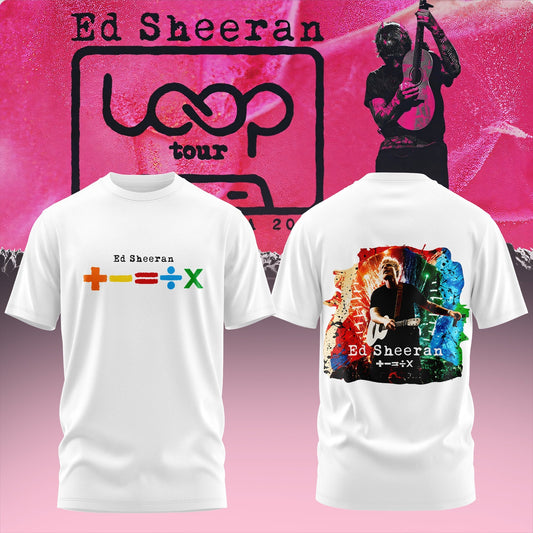 Ed Sheeran - Loop Tour NA 2026 Limited T-Shirt | VH24