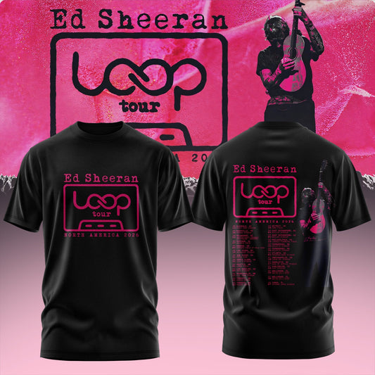 Ed Sheeran - Loop Tour NA 2026 Limited T-Shirt | SG52