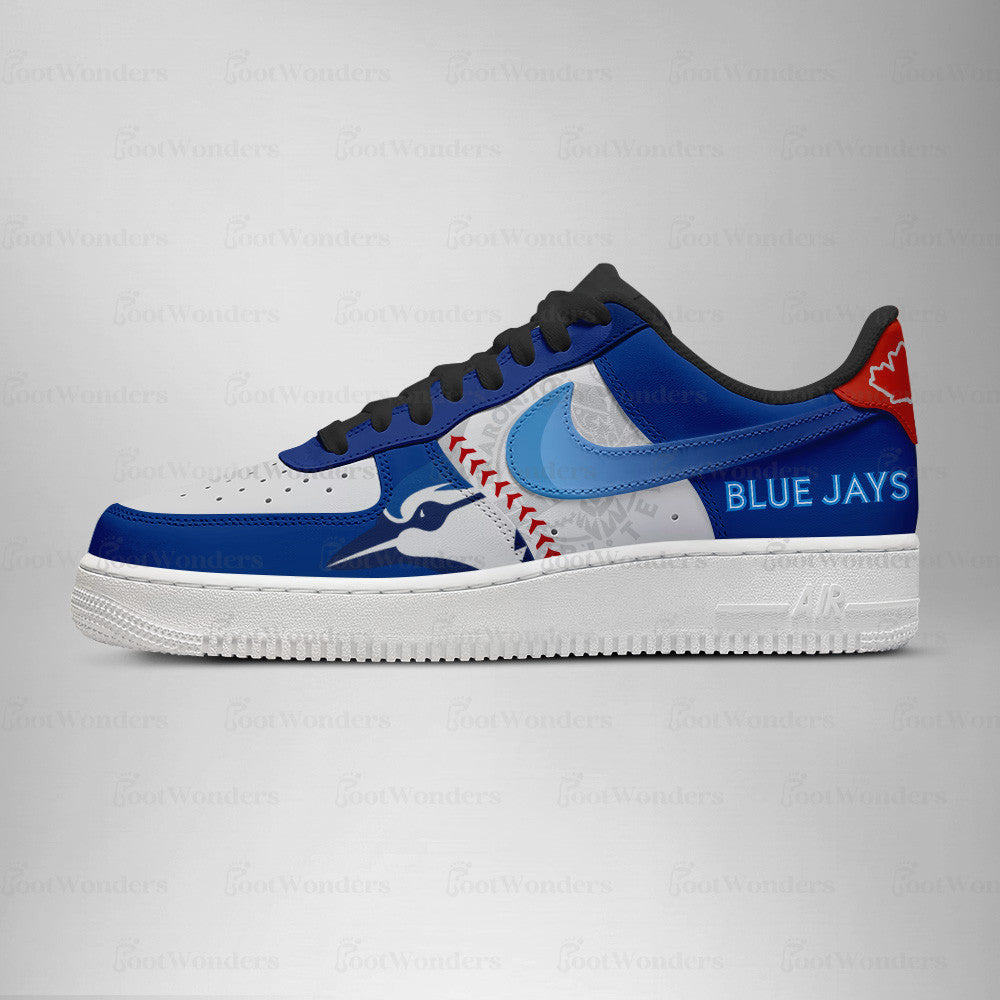 Toronto Blue Jays MLB AF1 Low Top Shoes | VG42