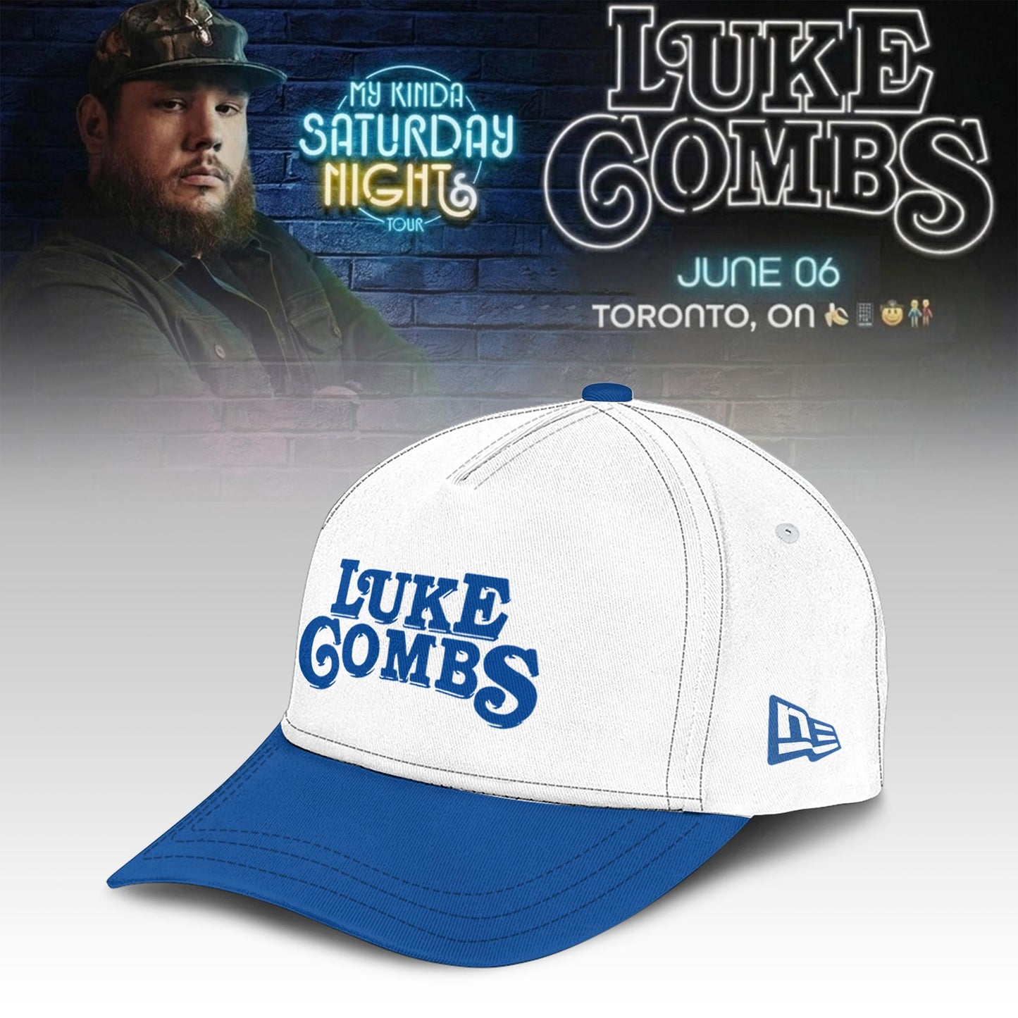 Toronto Blue Jays x Luke Combs My Kinda Saturday Night Tour 2026 Limited Edition Sweatshirt | JG42