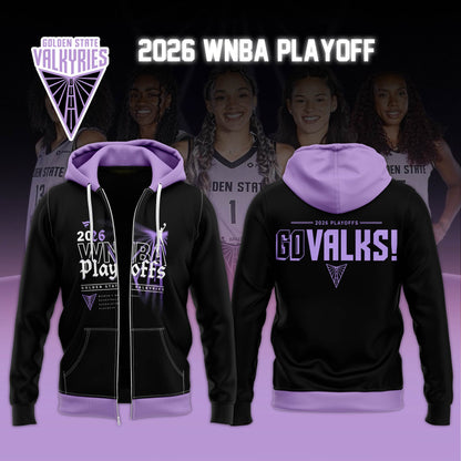 Valkyries 2026 WNBA Playoff ZipHoodie Limited Edition
