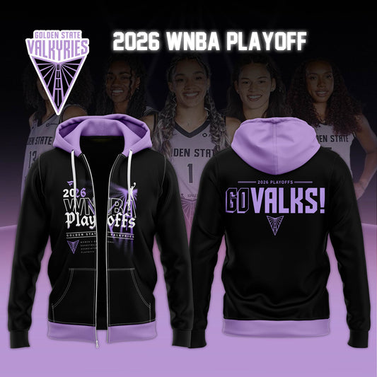 Valkyries 2026 WNBA Playoff ZipHoodie Limited Edition